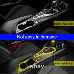 Interior Gears Panel Shift & Cup Holder Trim Frame for Chevrolet Camaro 2017+