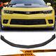 Kuafu For 19-22 Chevy Camaro Ss Rs Coupe 2dr Front Bumper Lip Spoiler Abs Tinted