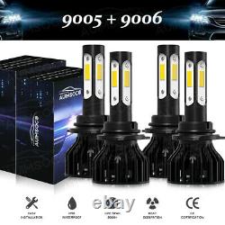 LED Bulbs Combo 6000K Cool White Headlight For Chevy Express 1500 2500 1996-2014