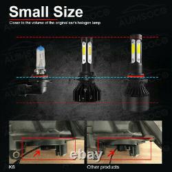 LED Bulbs Combo 6000K Cool White Headlight For Chevy Express 1500 2500 1996-2014