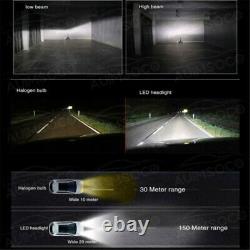 LED Headlight + Fog Bulbs 4Side For Chevy Camaro 1998 1999 2000 2001 2002 Combo