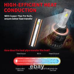 Lasfit H13 9008 LED Bulbs Headlight High Low Beam Bright Conversion Kit LSplus