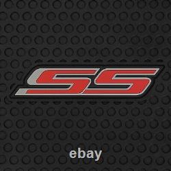 Lloyd Mats All Weather Mats for Chevy Camaro 2016-ON with Red SS, 2PC Front