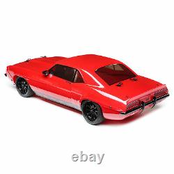 Losi 1/10 1969 Chevy Camaro V100 AWD Brushed Ready to Run Red