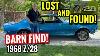 Lost And Found Barn Find 1968 Z 28 Rs Chevy Camaro