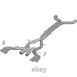 MBRP S7033AL 3 Race Dual CatBack Exhaust for 16-24 Chevy Camaro SS/ZL1 V8 6.2L