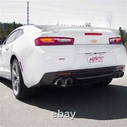 MBRP S7033AL 3 Race Dual CatBack Exhaust for 16-24 Chevy Camaro SS/ZL1 V8 6.2L