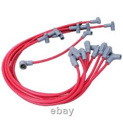 MSD Spark Plug Wire Set 35599 Super Conductor 8.5mm Red for Chevy 262-400 SBC