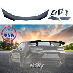 (Matte Black) For 16-22 Chevy Camaro ZL1 1LE Style Rear Trunk Spoiler Wing