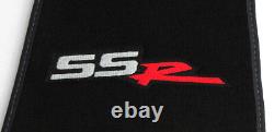 NEW! 2003 2006 Chevy SSR Cargo Mat Black Embroidered SSR Logo in Silver & Red