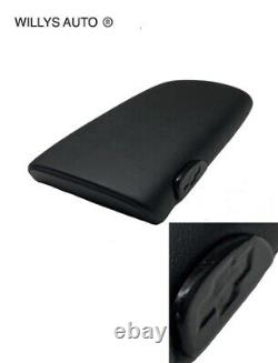 New 1997-2002 CHEVY CAMARO CENTER CONSOLE LID ARMREST Black With Bow Tie Button