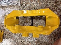 New Cadillac CTS-V 6 Piston Yellow Brembo Calipers Front & Rear withpads pins ZL1