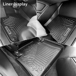 OEDRO Floor Mats Liners Fit for 2016-2021 Chevrolet Camaro Unique TPE F&R