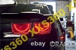ORACLE Chevrolet Camaro 10-13 RED LED Tail Light Halo RINGS Afterburner