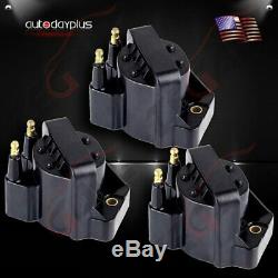 Pack of 3 New Ignition Coils for Buick LaCrosse LeSabre Rendezvous Skylark DR39