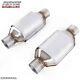 Pair 2.5 Universal Catalytic Converter 83166 For Chevy Silverado 1500 Gmc Ford