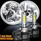 Pair 7 Round Led Headlights Hi/lo For Chevy Truck 47-1957 C20/30 Pickup 61-1974