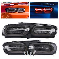 Pair Rear Lights Tail Lamps for 2019 -2021 Chevy Camaro Driver+Passenger Side