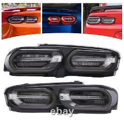 Pair Rear Lights Tail Lamps for 2019 -2021 Chevy Camaro Driver+Passenger Side