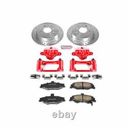 Power Stop Brake Kit For Chevy Camaro 1998-2002 Rear Evolution Sport withCalipers