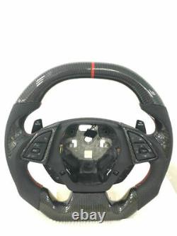 Processing Of Carbon Steering Wheel For Chevrolet Camaro Corvette Cruze