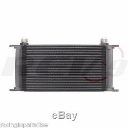 REV9 UNIVERSAL19 ROW OIL COOLER BAR & PLATE CORE With OIL FILTER RELOCATION KIT