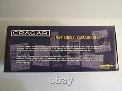 Rare! Ertl American Muscle Cragar 1969 Chevy Camaro Rs Orange 118 Diecast