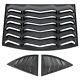 Rear+side Window Louvers Cover For Chevy Camaro 2010-2015 2011 2012 2013 2014