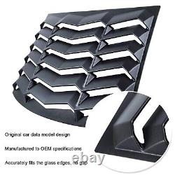 Rear + Side Window Louvers Cover for Chevy Camaro 2010-2015 (3PCS)