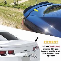 Rear Wicker Bill Spoiler for 2010-2013 Chevy 5th Gen Camaro LS, LT, RS, SS, 1LE