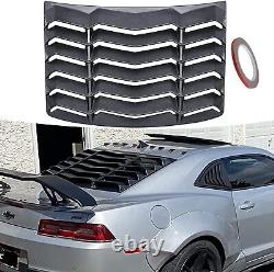 Rear Window Louvers Sun Shade Windshield Cover For Camaro 2010-2015 LS LT SS