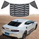 Rear And Side Window Windshield Louvers Fit For Chevrolet Chevy Camaro 2010-2015
