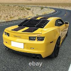 Rear and Side Window Windshield Louvers Fit for Chevrolet Chevy Camaro 2010-2015