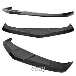 SASA Fit for 14-15 Chevy Camaro SS V8 Only 1LE PU Front Bumper Lip Splitter