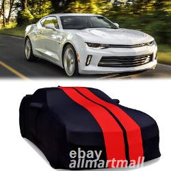 Satin Soft Stretch Indoor Car Cover Scratch Dustproof for Chevrolet Chevy Camaro