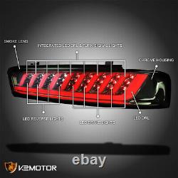 Smoke Fits 2016-2018 Chevy Camaro Tail Lights Lamps LED Sequential Signal Strip