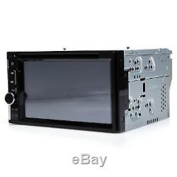 Sony Lens Double Din Car Stereo Radio CD DVD Player Bluetooth MirrorLink For GPS