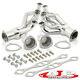 Stainless Shorty Headers Kit For Chevy Small Block 265 305 327 350 400