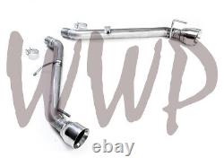 Stainless Steel Muffler Axle Back Exhaust System For 16-21 Chevy Camaro 3.6L V6