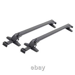 US 2Pack Car SUV Roof Rail Luggage Rack Baggage Carrier Cross withAnti-theft Lock