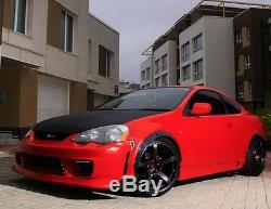 Universal 4pcs 2/50mm Fender Flares JDM Over Wide Body Wheel Arches PP