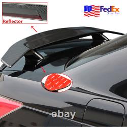 Universal Car Tail-free Trunk Spoiler Drill-free Rear Wing Carbon Fiber Look 52