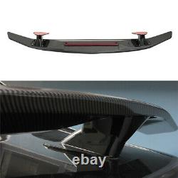 Universal Car Tail-free Trunk Spoiler Drill-free Rear Wing Carbon Fiber Look 52