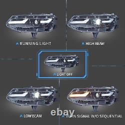 VLAND For 2019-24 Chevrolet Chevy Camaro LT LS LED Headlights Front DRL Headlamp