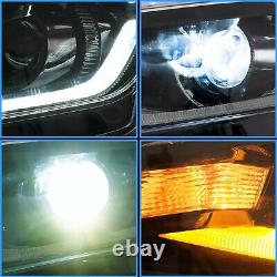 VLAND LED Headlights For 2016-18 Chevrolet Chevy Camaro LS LT SS Sequential Set