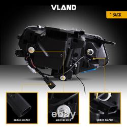 VLAND LED Headlights For 2016-2018 Chevrolet Chevy Camaro WithStart UP Animation