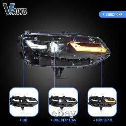 VLAND LED Headlights For 2019-2024 Chevrolet Chevy Camaro LT LS Projector A Pair