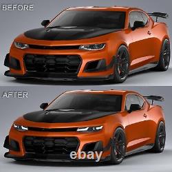VLAND LED Projector Headlights For 2019-2024 Chevrolet Chevy Camaro Convertible