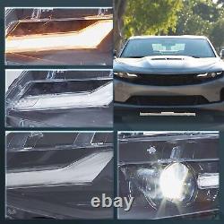 VLAND LED Projector Headlights For 2019-2024 Chevrolet Chevy Camaro Front Lamps