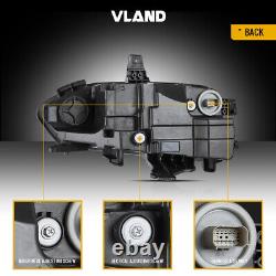 VLAND LED Projector Headlights For 2019-2024 Chevrolet Chevy Camaro Front Lamps